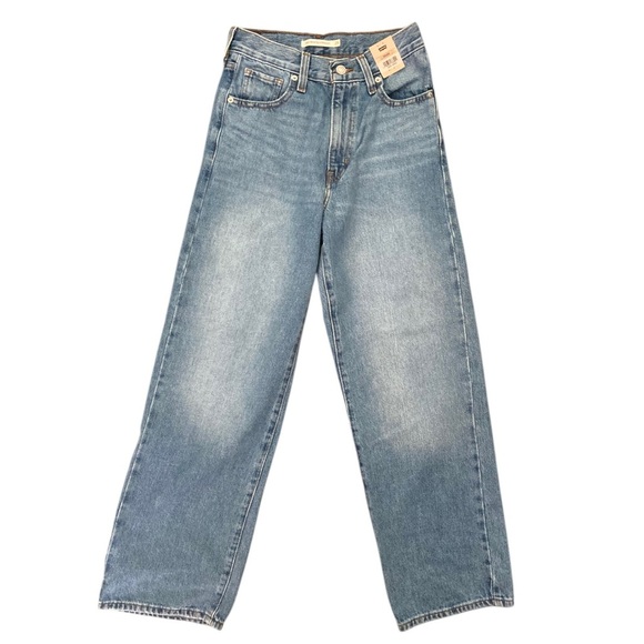 Levi’s High Waisted Straight Jeans NWT Women’s Size 25 - Picture 1 of 9
